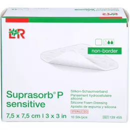 SUPRASORB P SENSITIVE border lite (10x20cm) 1×10 ks