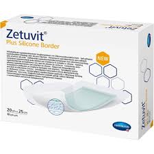 ZETUVIT Plus Silicone Border kompres sterilný (20x25cm) 1×10 ks