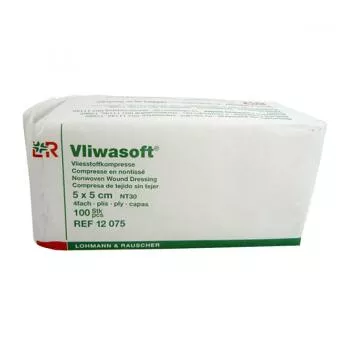 VLIWASOFT – kompresy sterilné (5x5cm) 1×2 ks