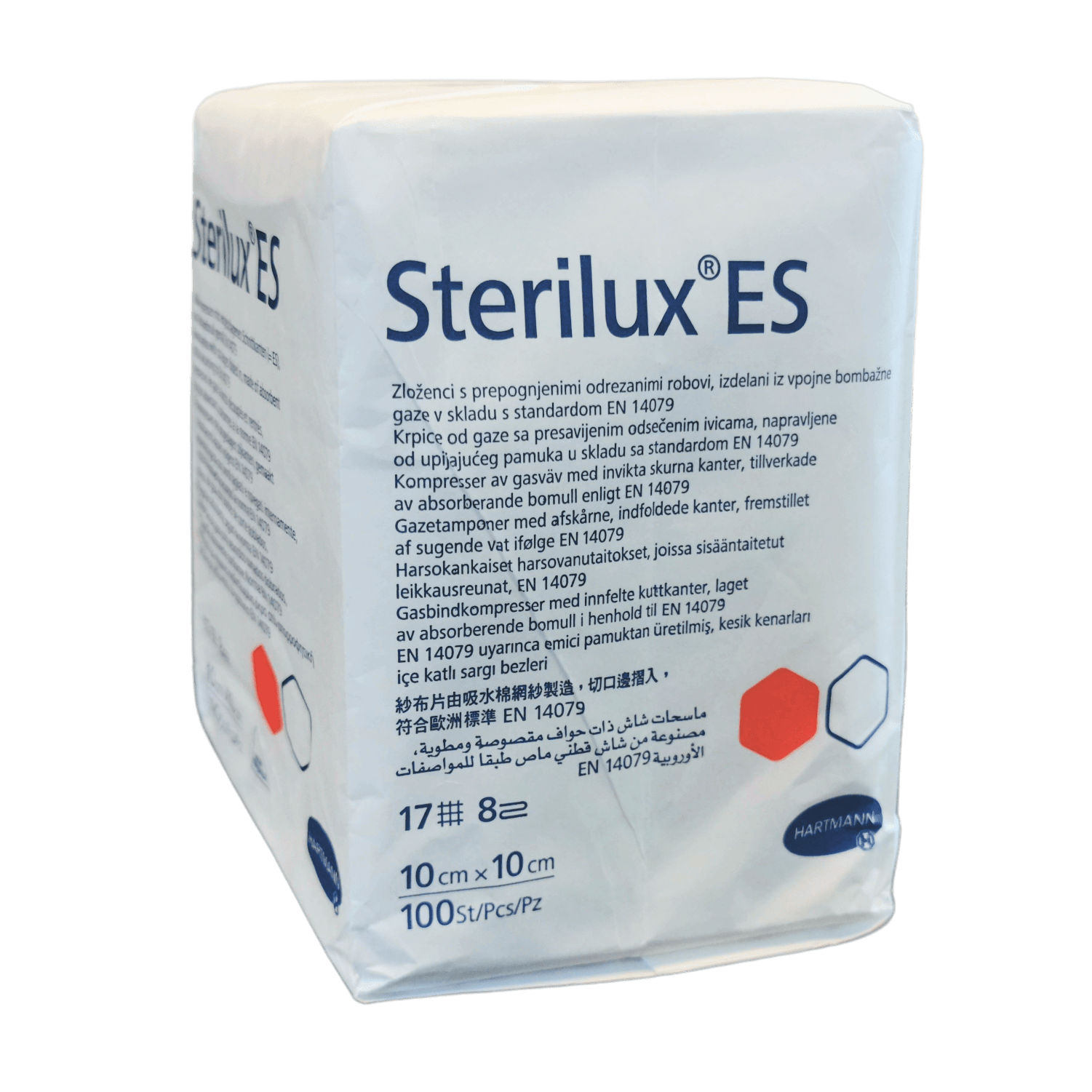 STERILUX ES kompres nesterilný (10x10cm) 1×100 ks