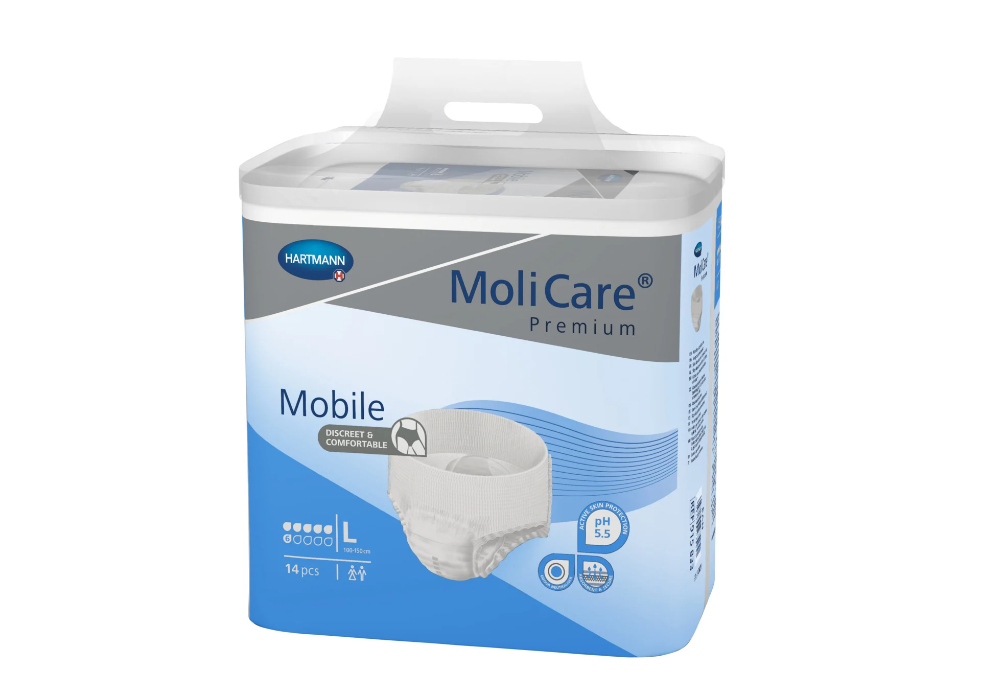 MoliCare Premium Mobile 6kv. L 14ks/bal